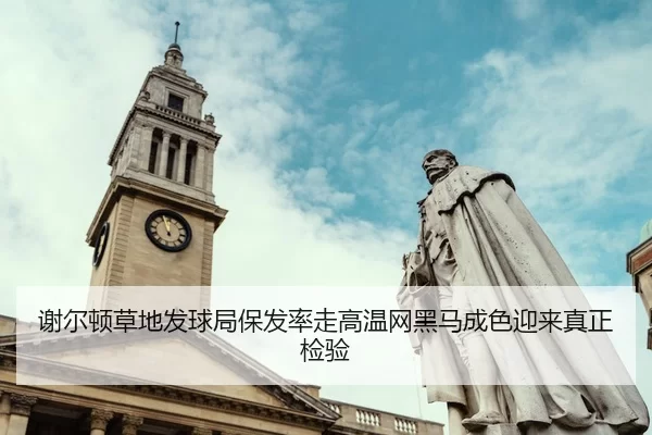 谢尔顿草地发球局保发率走高温网黑马成色迎来真正检验 | jiuyou